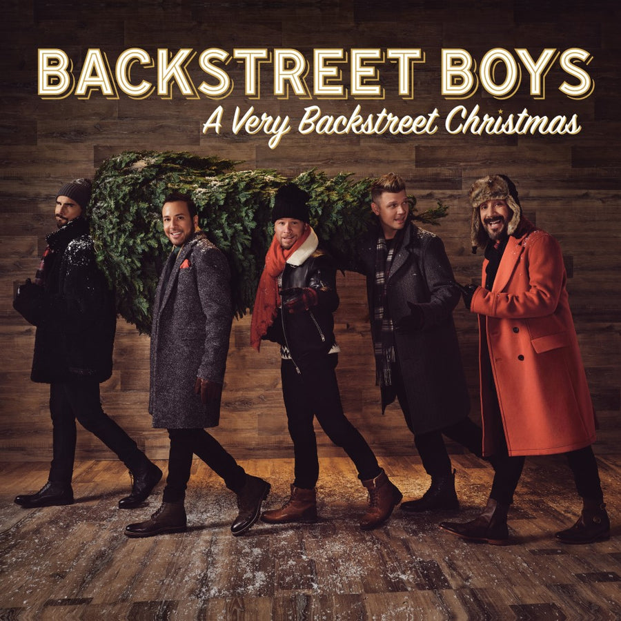 Backstreet Boys - A Very Backstreet Christmas Exclusive Limited Clear/Red/White & Green Heavy Splatter Color Vinyl LP