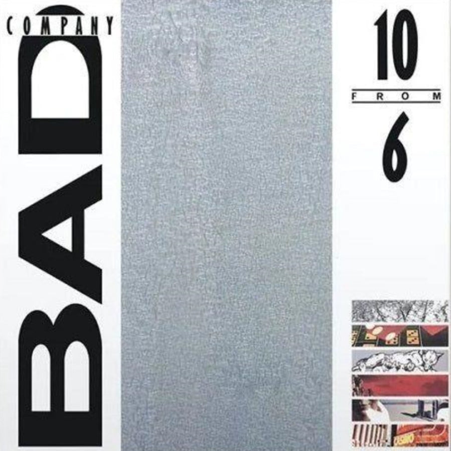 Bad Company - 10 From 6 Exclusive Limited White Color Vinyl LP