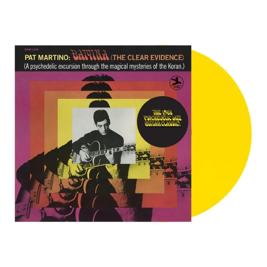 Pat Martino - Baiyina The Clear Evidence Exclusive Yellow Color Vinyl LP