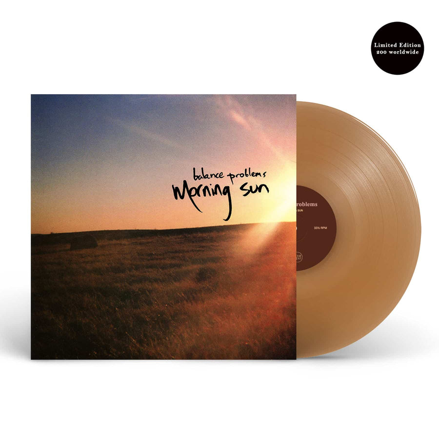 Balance Problems - Morning Sun Exclusive Limited Edition Transparent Tan Color Vinyl LP
