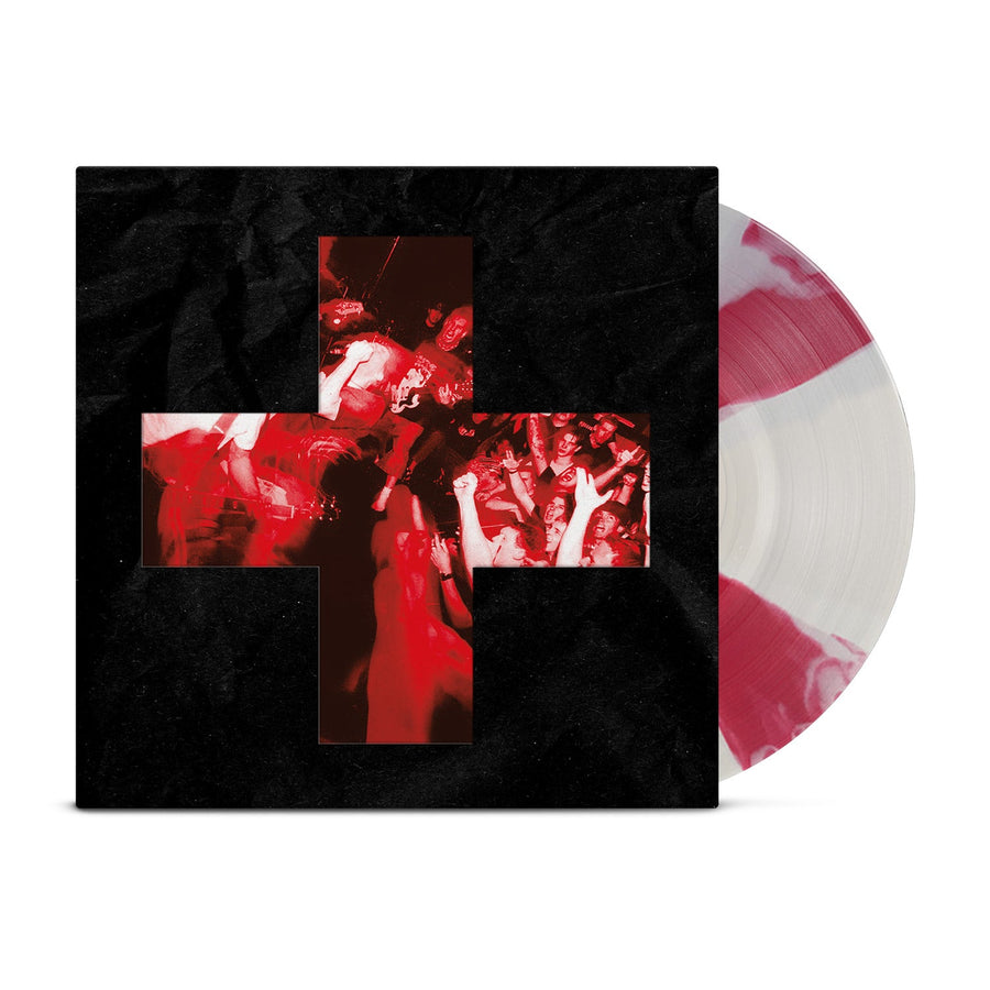 Bane - Give Blood Exclusive Deluxe Edition Red/White Cross Color Vinyl LP Limited To 500 Copies
