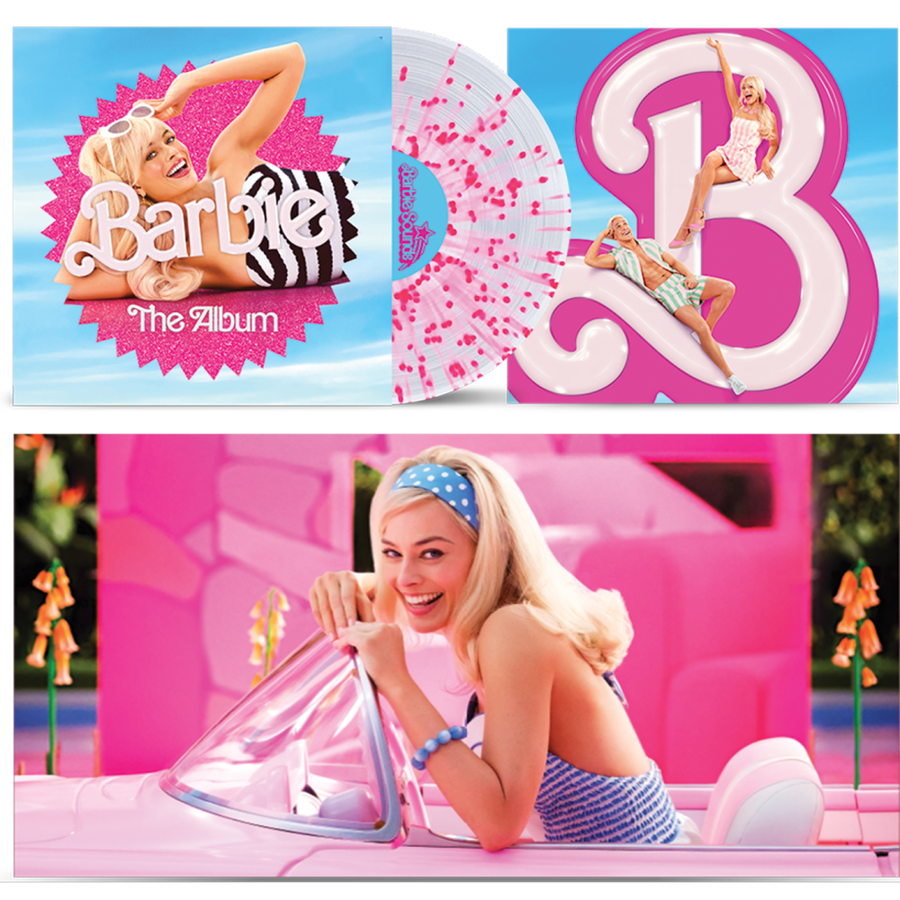 Barbie: The Album Exclusive Limited Edition Clear/Pink Splatter Color Vinyl LP Record