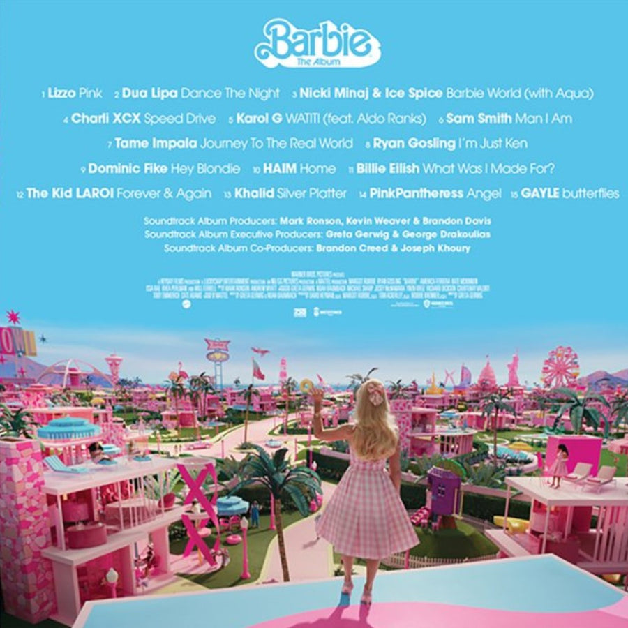 Barbie: The Album Exclusive Limited Edition Clear/Pink Splatter Color Vinyl LP Record