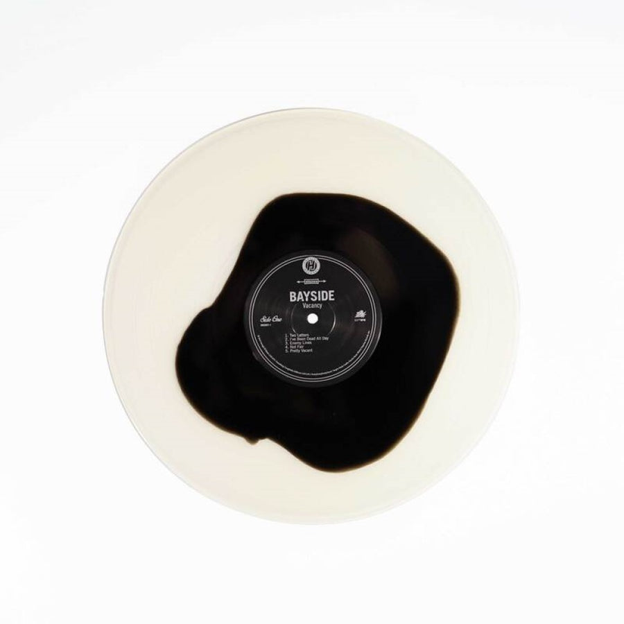 Bayside - Vacancy Exclusive Limited Edition Frosted Clear/Black Blob Color Vinyl LP Record
