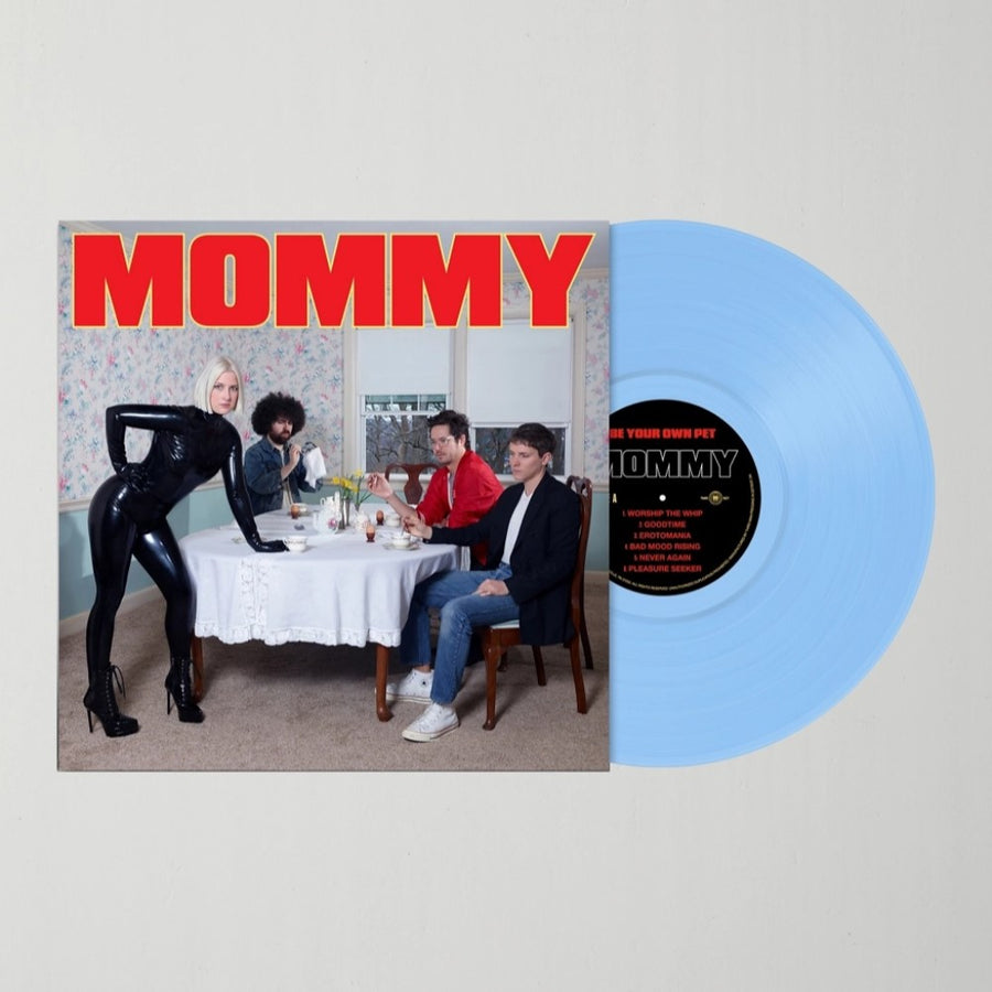 Be Your Own Pet - Mommy Exclusive Brain Damage Blue Color Vinyl LP Limited Edition #300 Copies