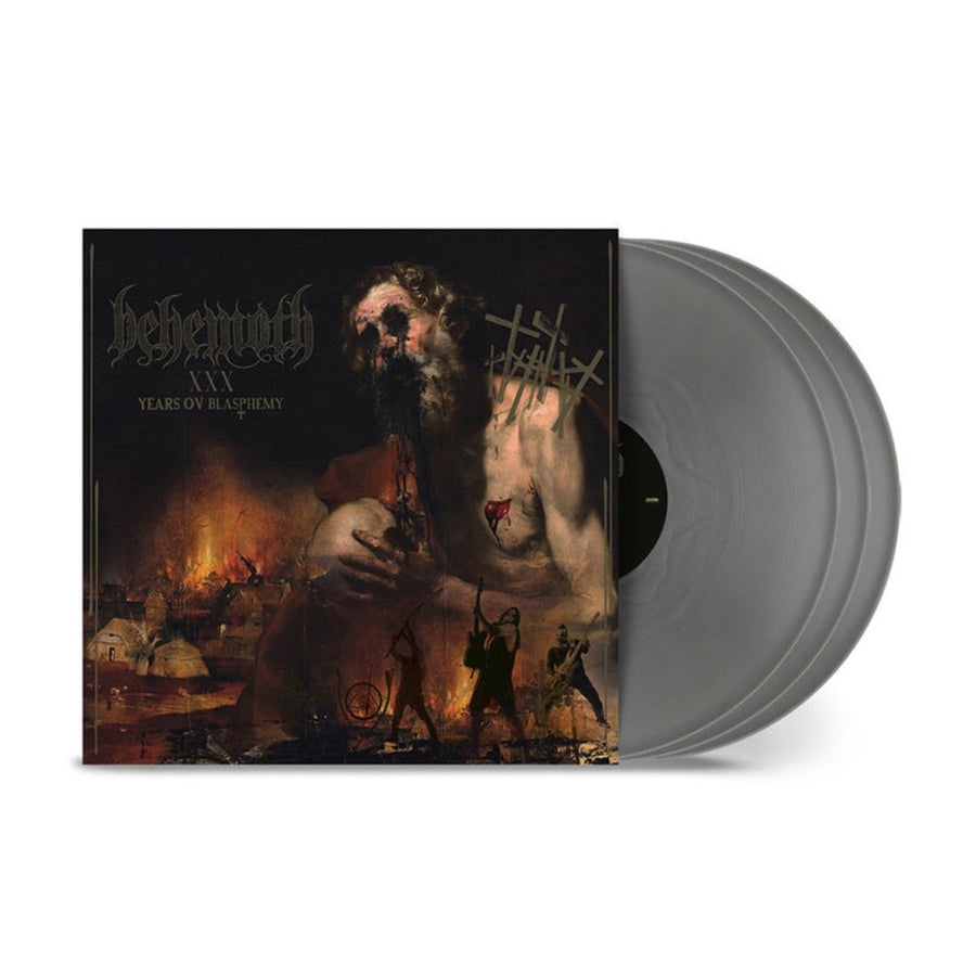 Behemoth - XXX Years OV Blasphemy Exclusive Limited Silver Color Vinyl 3x LP