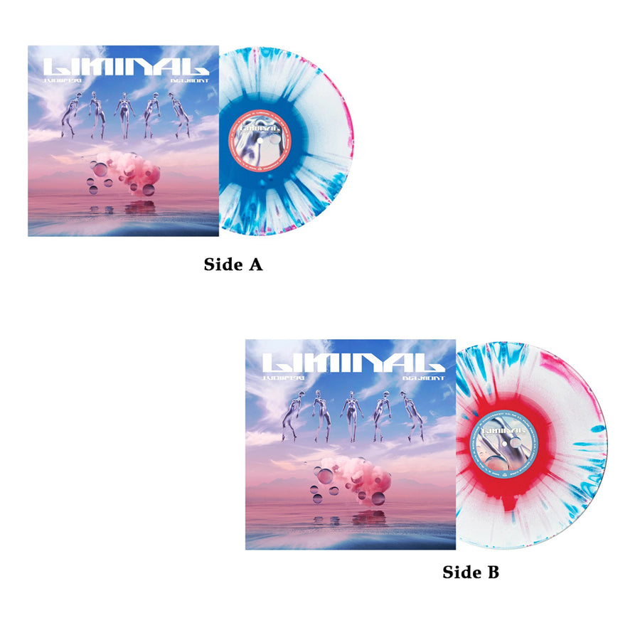 Belmont - Liminal Exclusive Limited Blue White & Pink Heavy Violet Splatter Color Vinyl LP