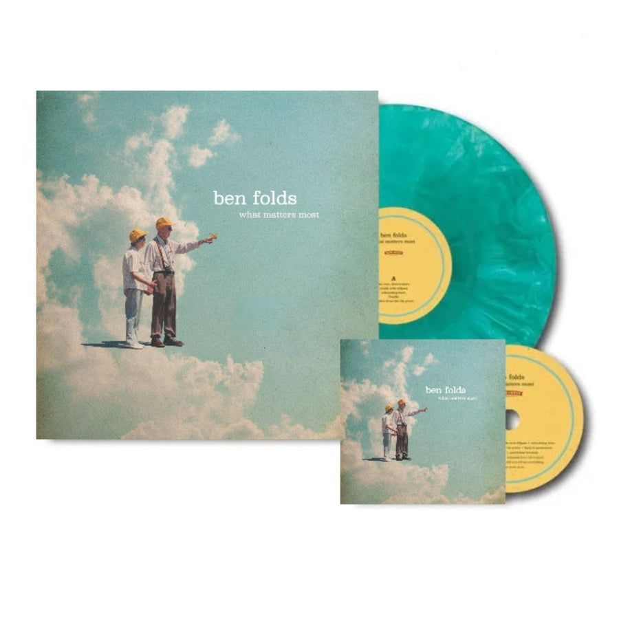 Ben Folds - What Matters Most Exclusive Limited Edition Green Marble Color Vinyl LP Record