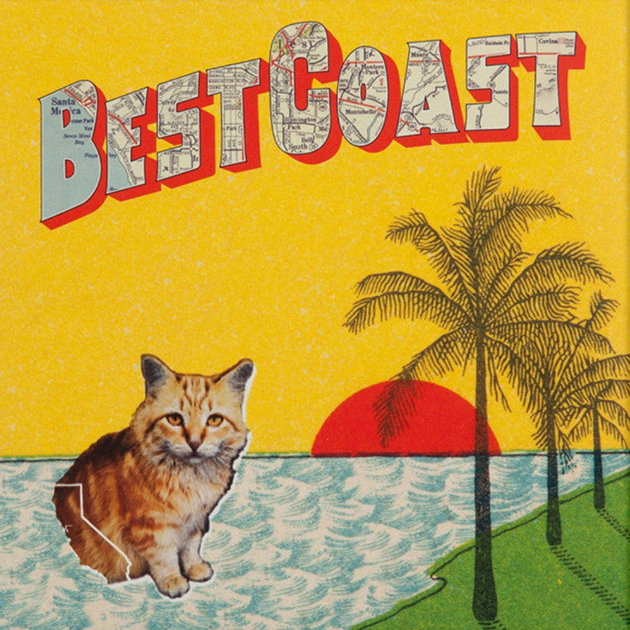 Best Coast - Crazy For You Exclusive Limited Edition Red/Yellow Marble Colored Vinyl LP Record