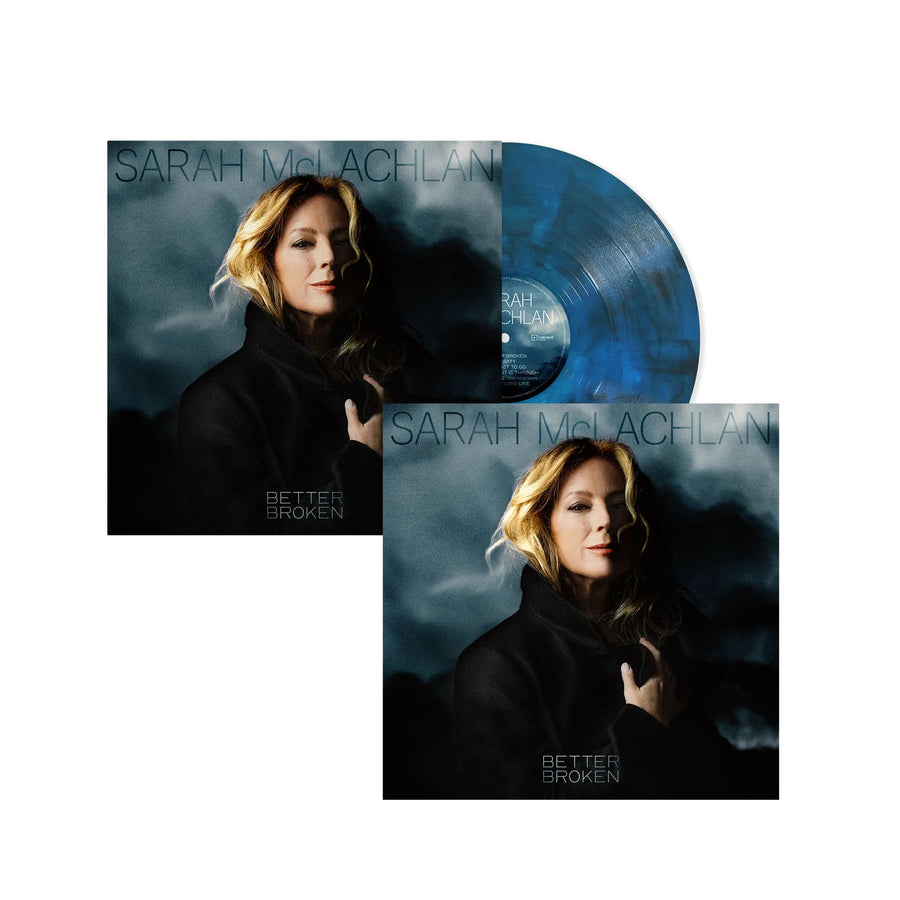 Sarah McLachlan Better Broken Blue Smoke Exclusive Vinyl LP (Signed 12x12 Print)