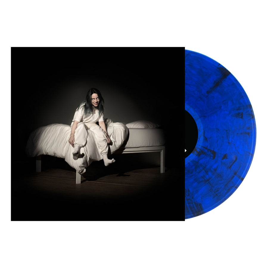 Billie Eilish - When We All Fall Asleep Where Do We Go? Exclusive IVC Edition Blue Marble Vinyl LP Record