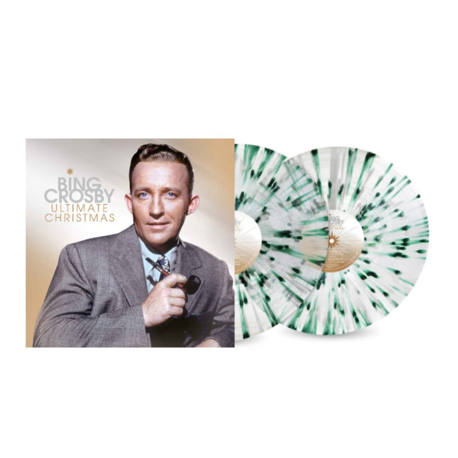 Bing Crosby - Ultimate Christmas Exclusive Limited Green/White Splatter Color Vinyl 2x LP