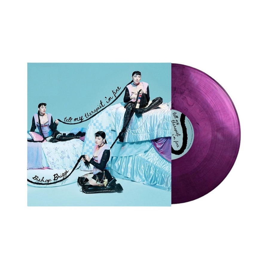 Bishop Briggs - Tell My Therapist I'm Fine Exclusive Limited Purple Swirl Color Vinyl LP