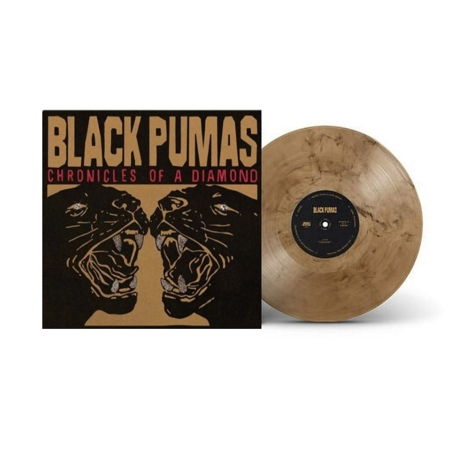 Black Pumas - Chronicles of a Diamond Exclusive Limited Golden Haze Marble Color Vinyl LP