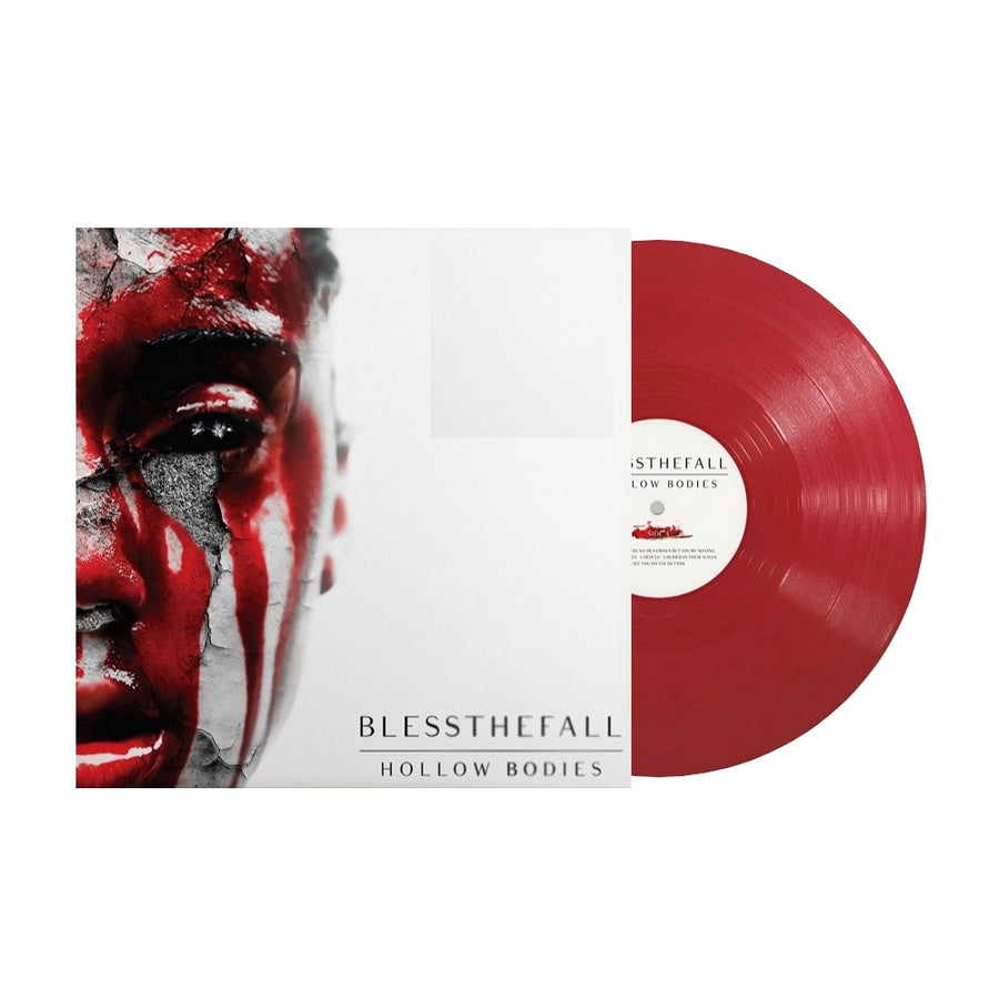 Blessthefall - Hollow Bodies (10th Anniversary Edition) Exclusive Transparent Red Color Vinyl LP Limited Edition #500 Copies