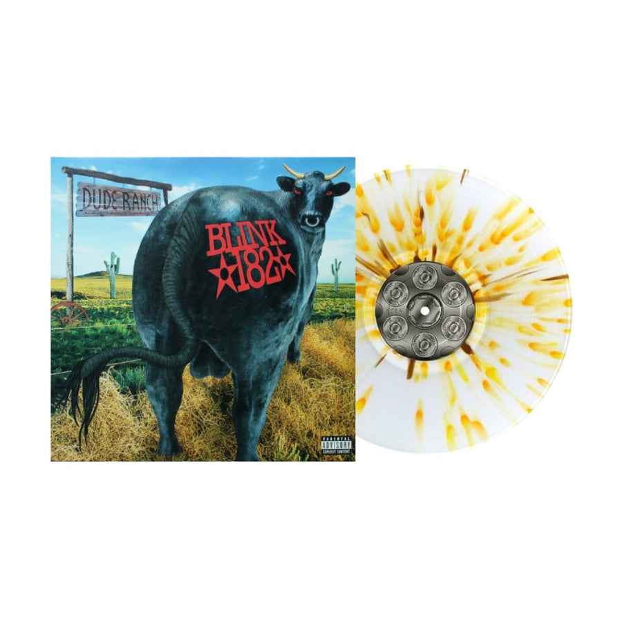 Blink-182 ‎- Dude Ranch Limited Edition Clear/Brown/Yellow Splatter Color Vinyl LP Record