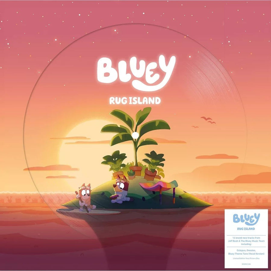 Bluey - Rug Island Exclusive Limited Picture Disc Vinyl LP