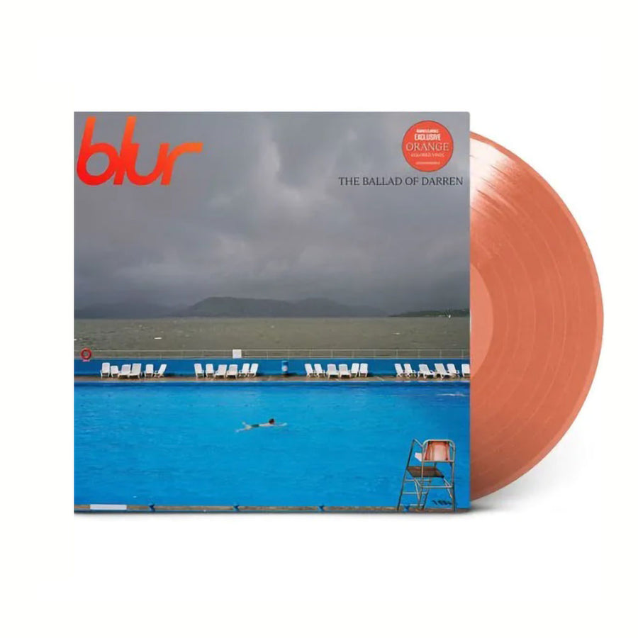 Blur - Ballad of Darren Exclusive Limited Edition Orange Colored Vinyl LP