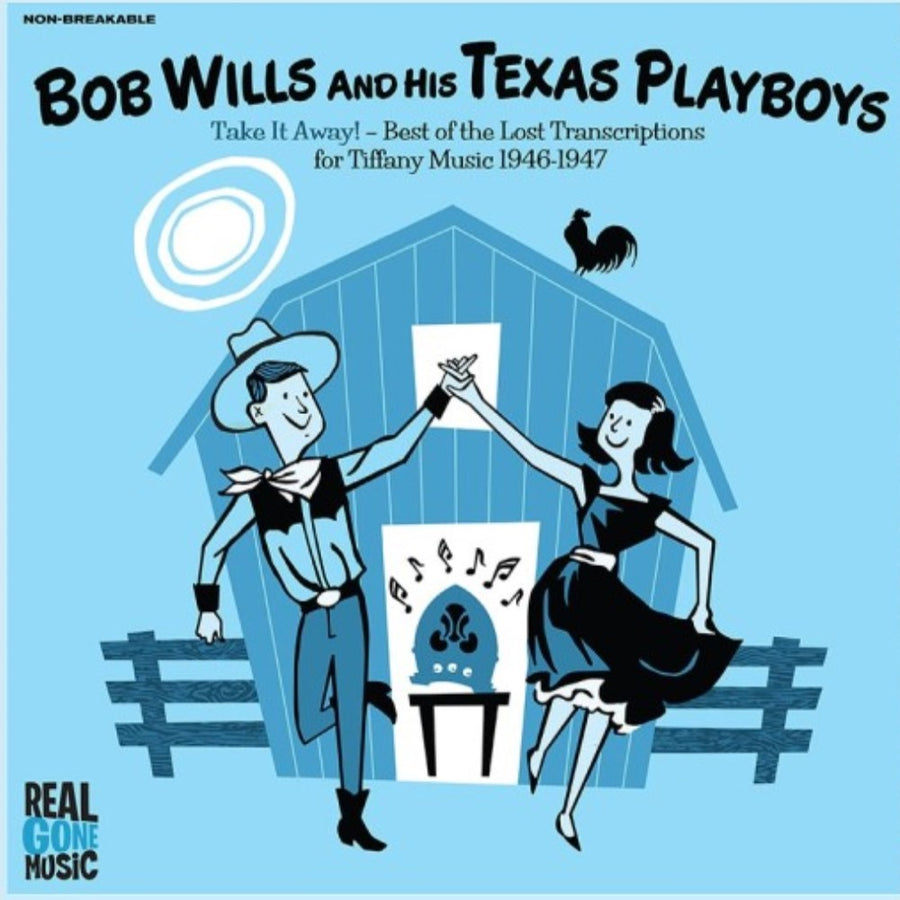 Bob Wills And His Texas Playboys - Take It Away Exclusive Club Edition Clearwater Blue Color Vinyl LP