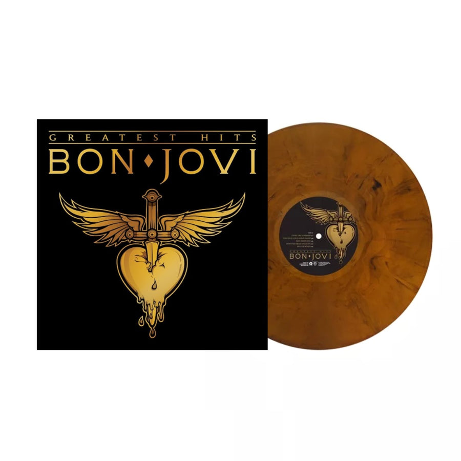 Bon Jovi - Greatest Hits Exclusive Limited Tiger Eye Color Vinyl LP