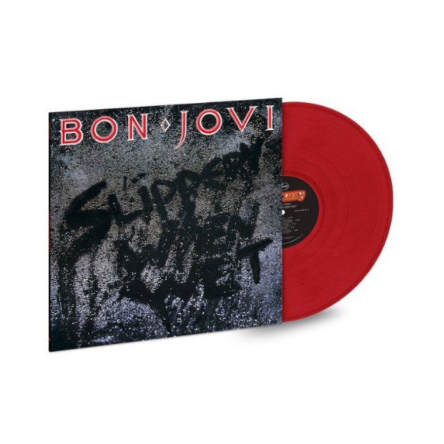 Bon Jovi - Slippery When Wet Exclusive Limited Red Color Vinyl LP