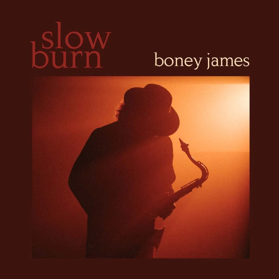 Boney James - Slow Burn Exclusive Limited Translucent Orange Crush Color Vinyl LP