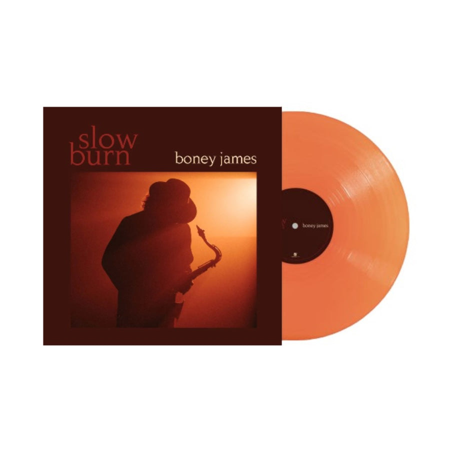 Boney James - Slow Burn Exclusive Limited Translucent Orange Crush Color Vinyl LP