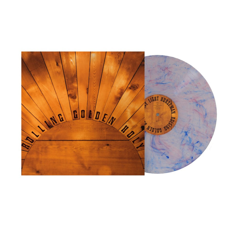 Bonny Light Horseman - Rolling Golden Holy Exclusive Limited Edition Clear with Blue/Pink Splatter Color Vinyl LP Record