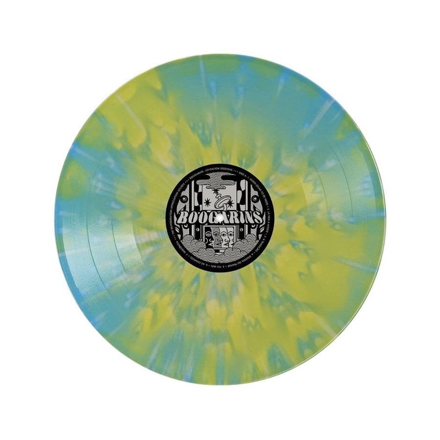 Boogarins - Levitation Sessions Exclusive Limited Tradicao Green/Yellow Swirl/Splatter Color Vinyl LP