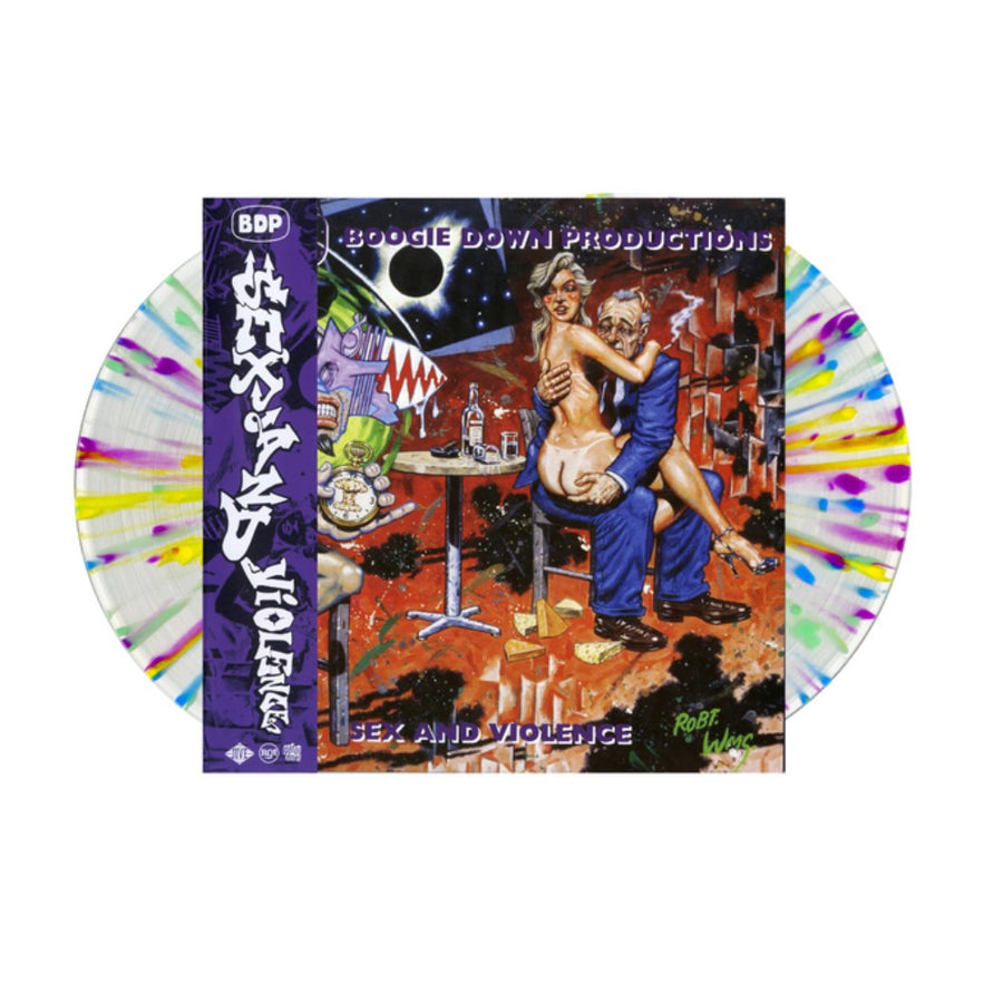 Boogie Down Productions - Sex And Violence Exclusive Limited Splatter Color Vinyl 2x LP + OBI