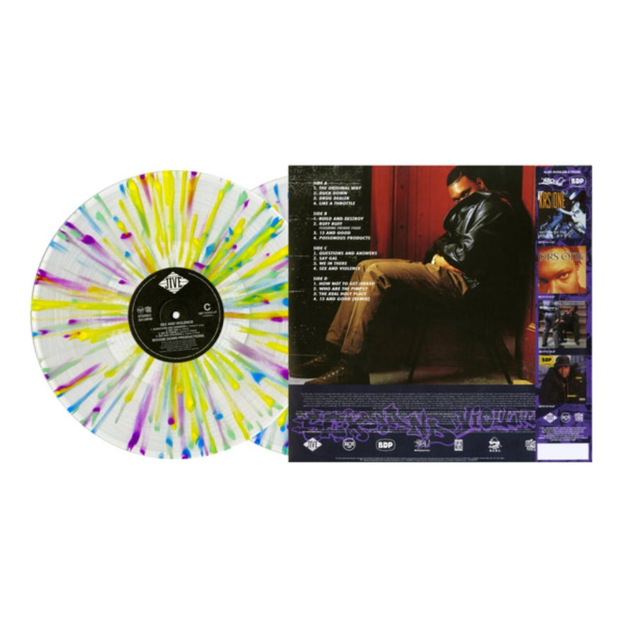 Boogie Down Productions - Sex And Violence Exclusive Limited Splatter Color Vinyl 2x LP + OBI