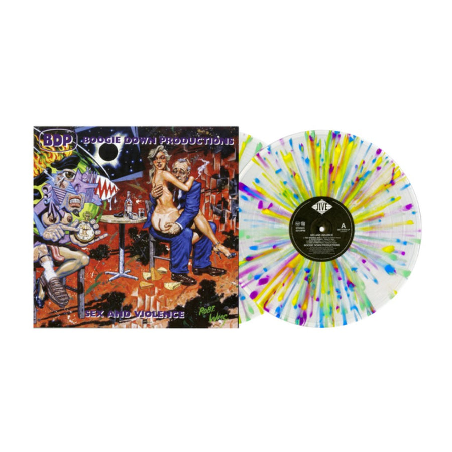 Boogie Down Productions - Sex And Violence Exclusive Limited Splatter Color Vinyl 2x LP + OBI