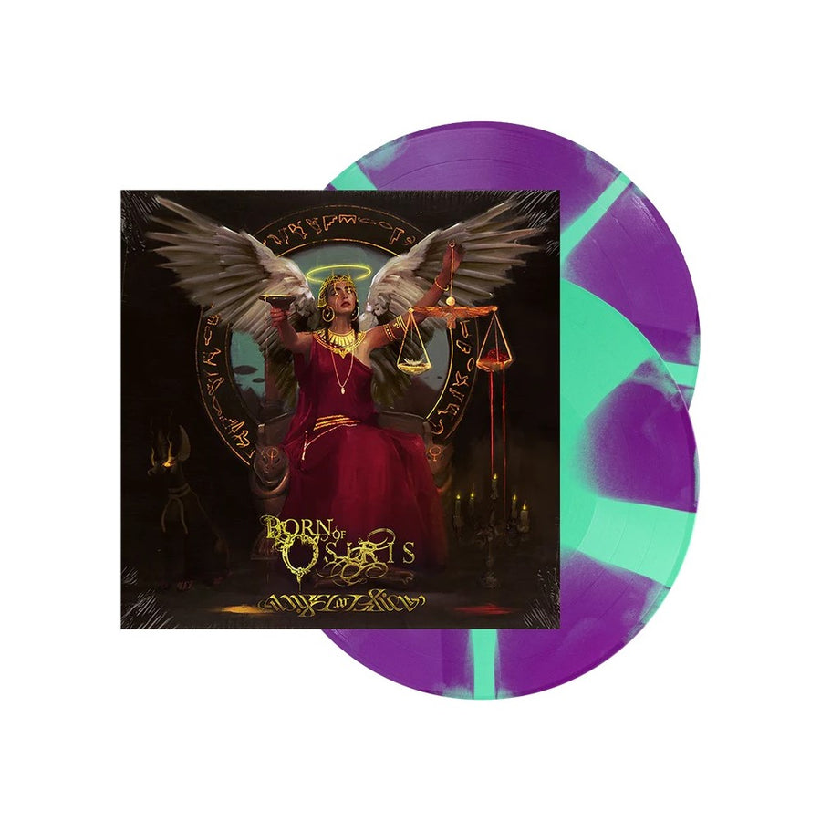 Born Of Osiris - Angel Or Alien Exclusive Limited Purple & Mint Green Cornetto Color Vinyl 2x LP