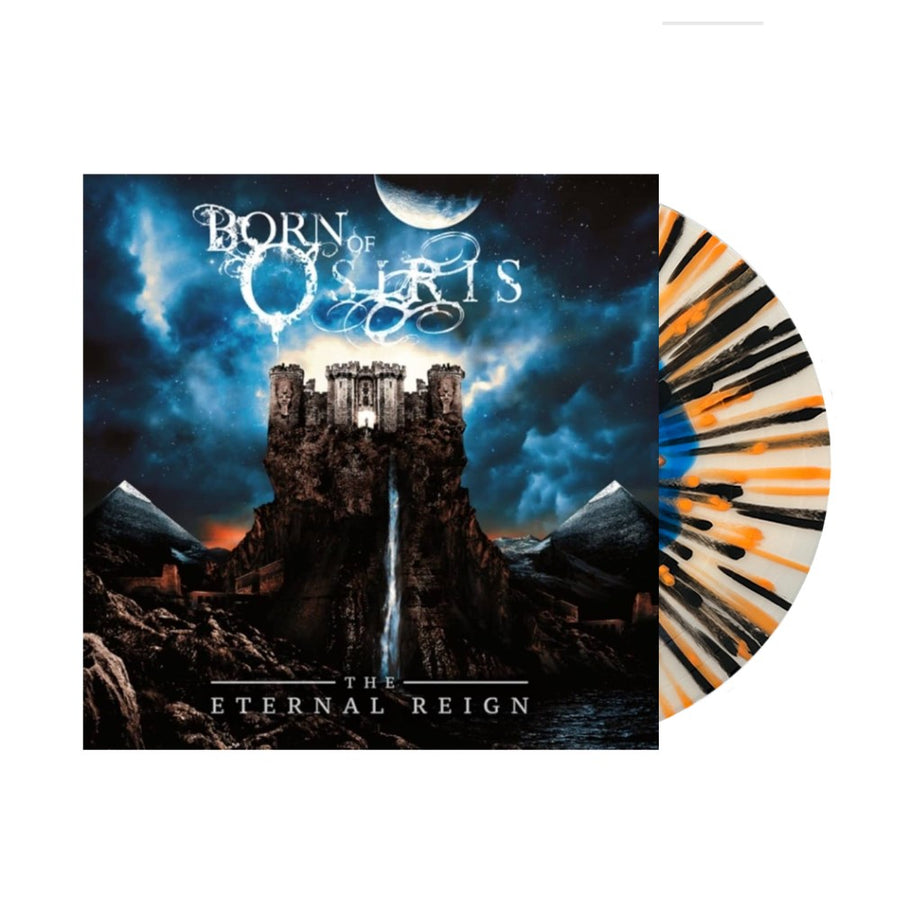 Born Of Osiris - The Eternal Reign Exclusive Deluxe Edition Blue/Milky Clear/Black/Orange Splatter Color Vinyl 2x LP