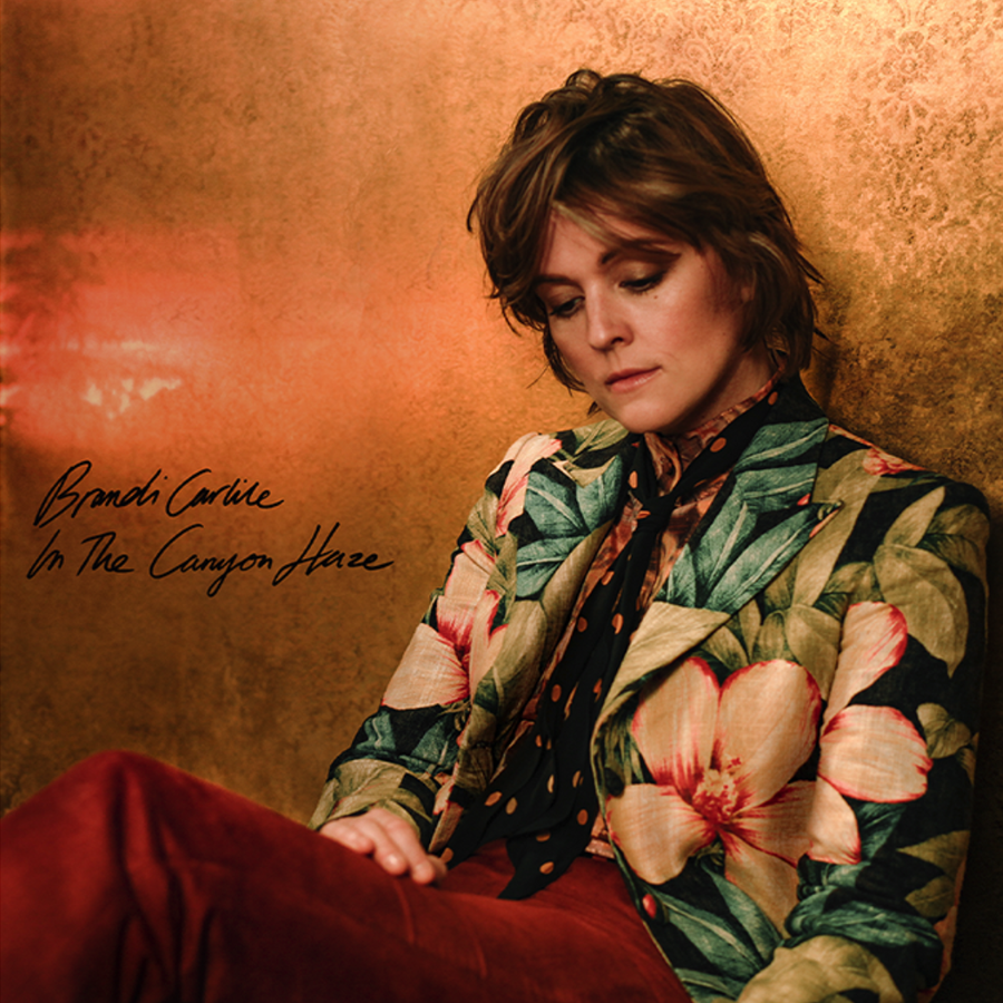 Brandi Carlile - In The Canyon Haze Exclusive Limited Edition Translucent Teal/Orange Color Vinyl 2x LP Record