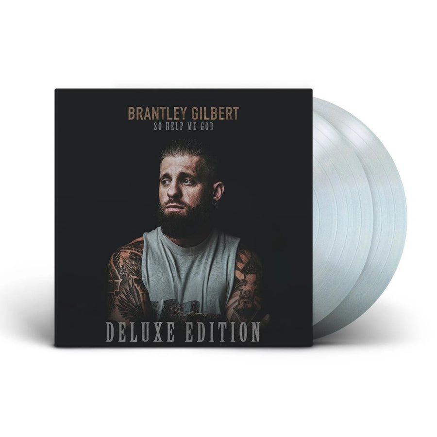 Brantley Gilbert - So Help Me God Exclusive Limited Edition Clear Vinyl 2x LP Record