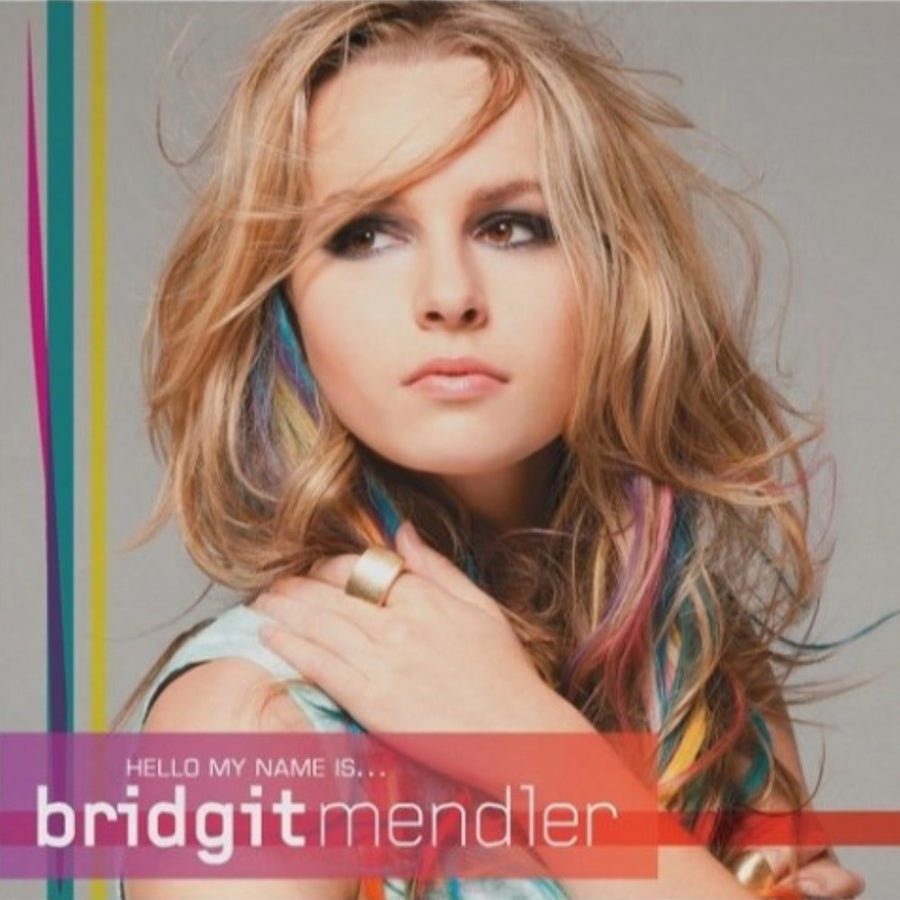 Bridgit Mendler - Hello My Name Is... Exclusive Limited Clear/Pink/Yellow Splatter Color Vinyl LP