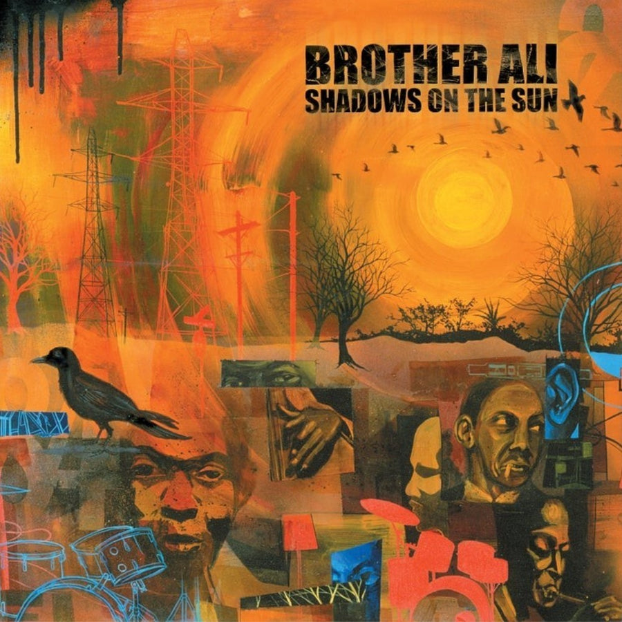 Brother Ali - Shadows On The Sun Exclusive ROTM Club Edition Soul Whisper Orange Crush/Cobalt Blue Color Vinyl 2x LP