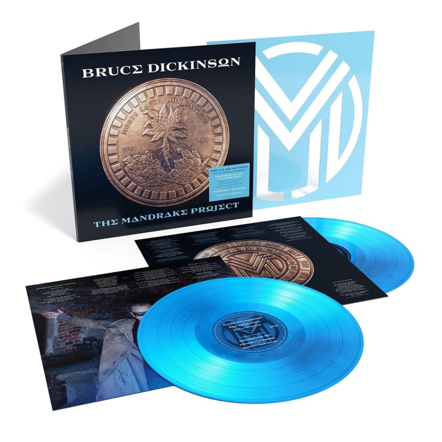 Bruce Dickinson - The Mandrake Project Exclusive Limited Blue Color Vinyl 2x LP
