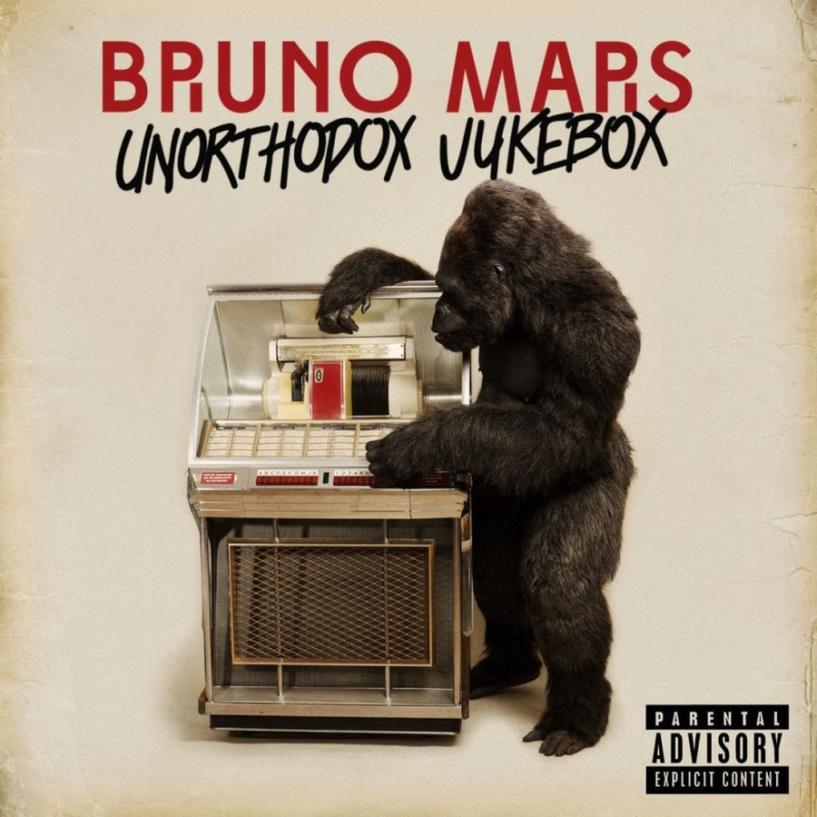 Bruno Mars - Unorthodox Jukebox Exclusive Limited Neon Coral Color Vinyl LP