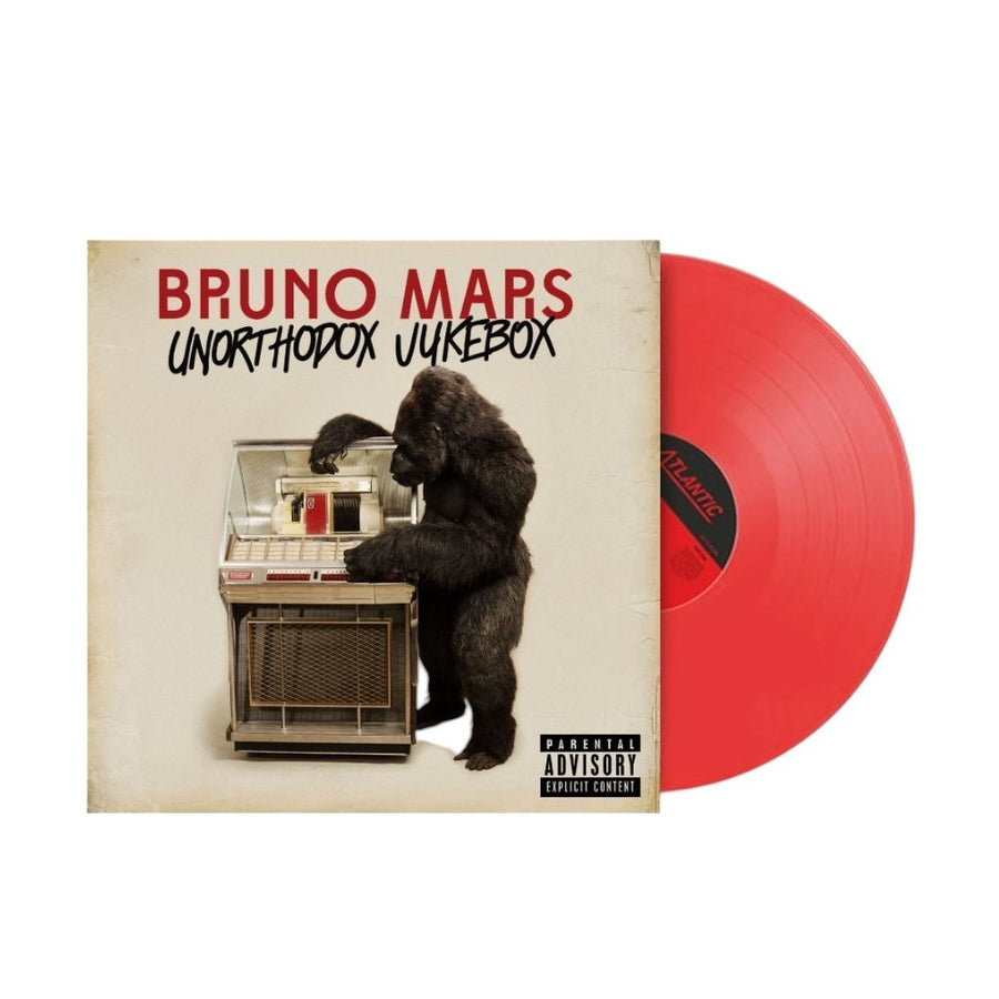 Bruno Mars - Unorthodox Jukebox Exclusive Limited Neon Coral Color Vinyl LP