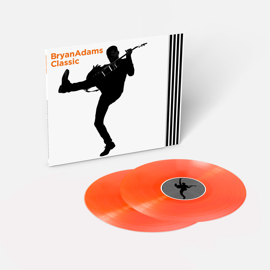 Bryan Adams - Bryan Adams BMG Exclusive Limited Edition Neon Orange Color Vinyl 2x LP Record