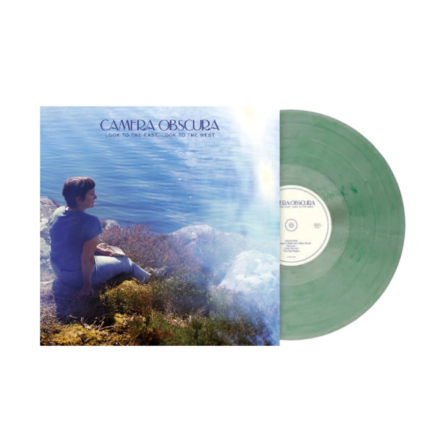 Camera Obscura - Look to the East, Look to the West Exclusive Limited Clear/Green Swirl Color Vinyl LP