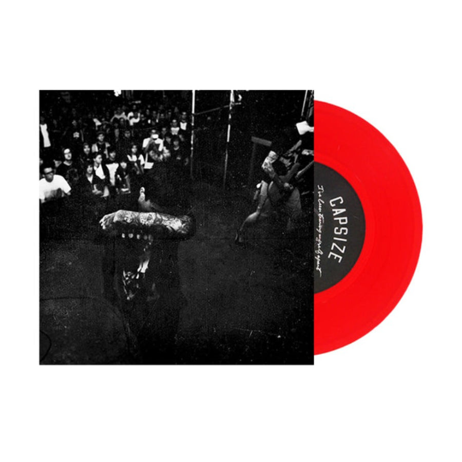 Capsize - I've Been Tearing Myself Apart Exclusive Limited Edition Transparent Red Color 7” Vinyl LP