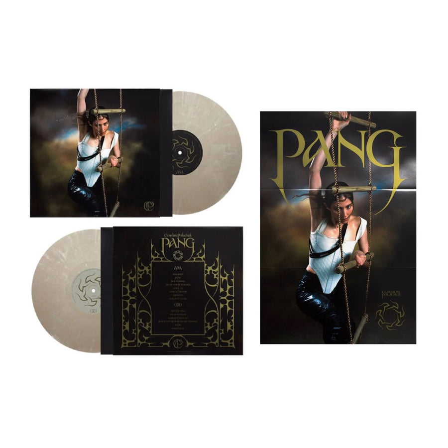 Caroline Polachek - Pang Exclusive Limited Grey/White Swirl Color Vinyl LP + Signed Mini Lyrics Booklet