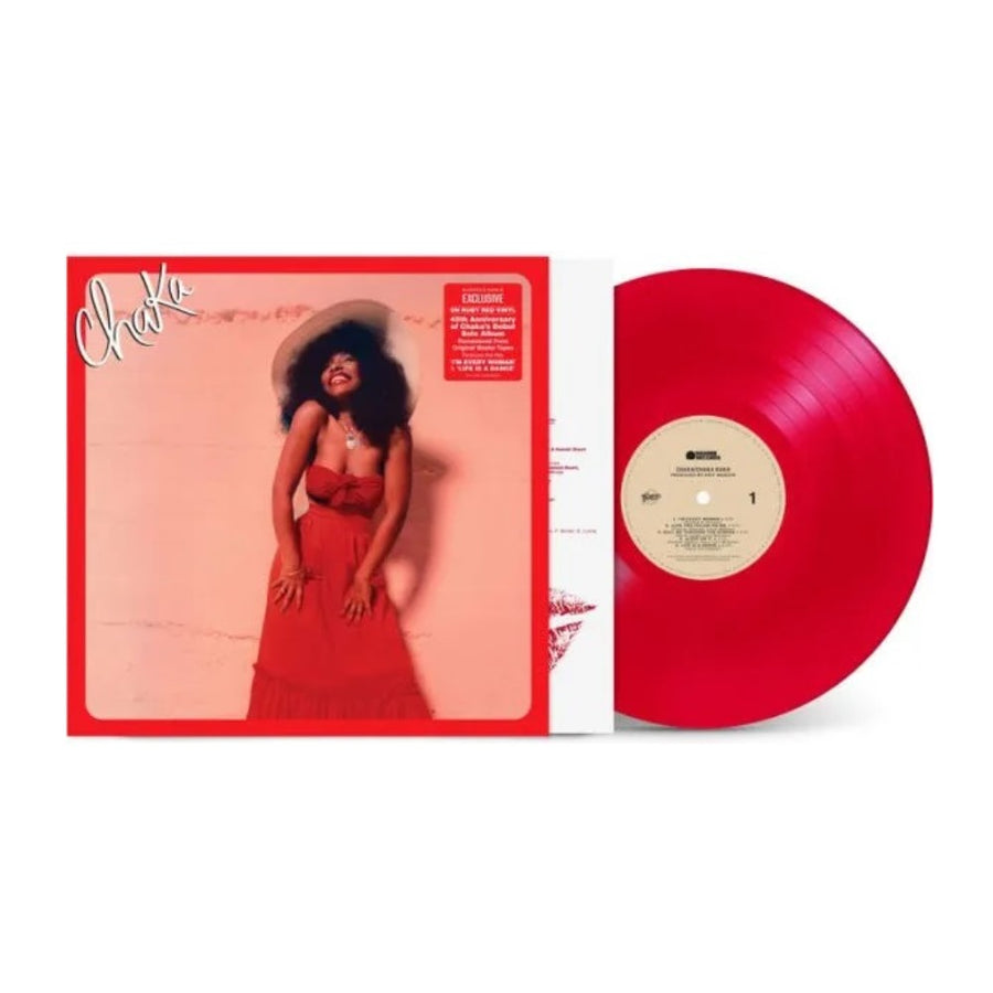 Chaka Khan - Chaka Exclusive Limited Ruby Red Color Vinyl LP