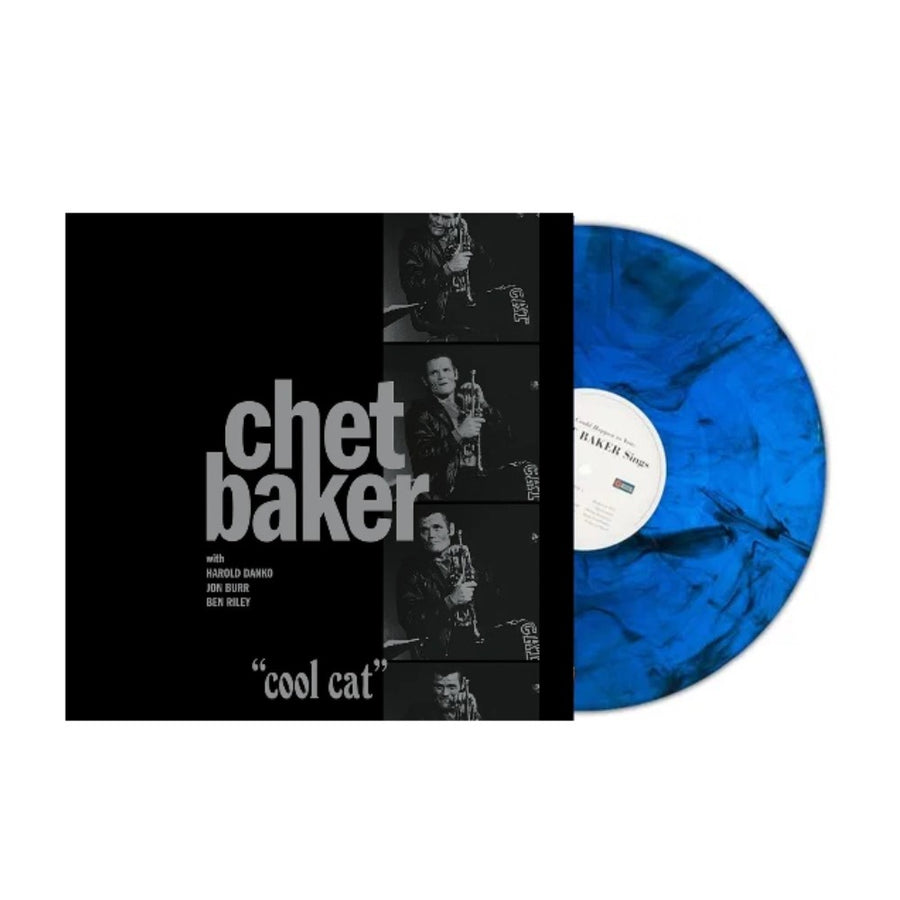 Chet Baker - Cool Cat Exclusive Limited Blue Marbled Color Vinyl LP