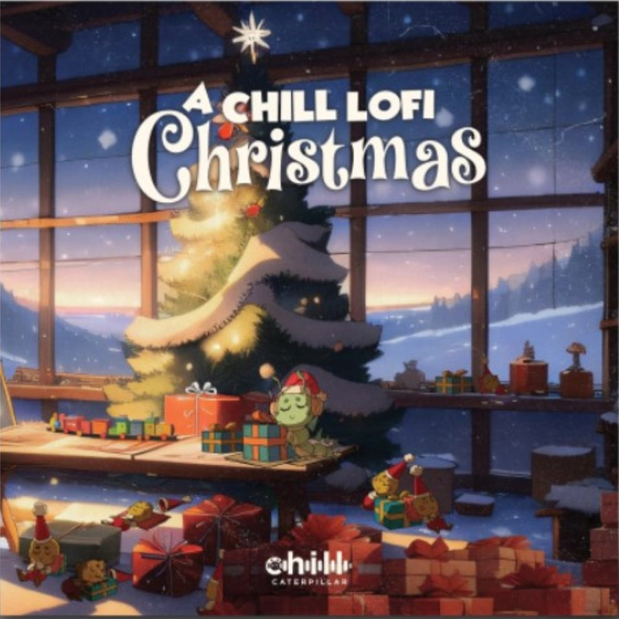 Chill Caterpillar - A Chill Lo-Fi Christmas Exclusive Limited White Color Vinyl LP