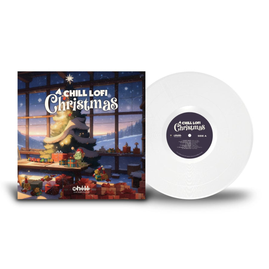Chill Caterpillar - A Chill Lo-Fi Christmas Exclusive Limited White Color Vinyl LP