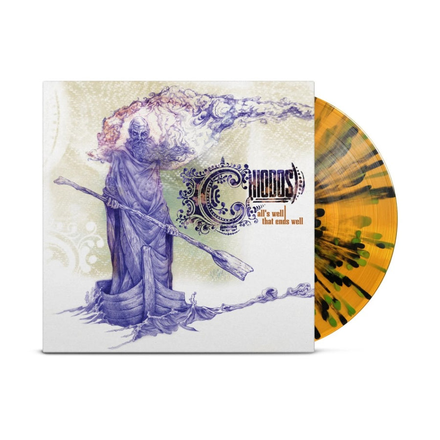 Chiodos - All's Well That Ends Well Exclusive Transparent Orange/Green/Black Splatter Color Vinyl LP